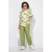 Костюм Лилиана 1438л олива