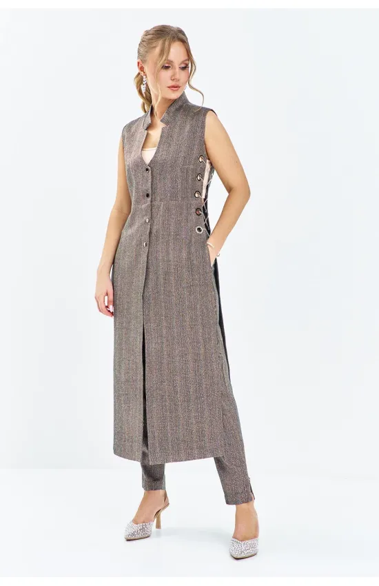 Костюм Euromoda 645 коричневые оттенки