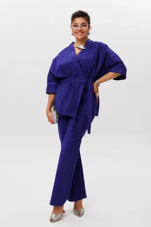 Костюм Anelli 1597 пурпурно синий