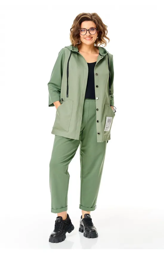 Костюм Michel Chic 1461 зеленая дымка