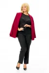 Костюм T&N 7709 бордо блеск и черный Костюм T&N 7709 бордо блеск и черный