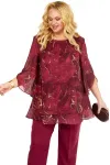 Костюм Элль-стиль 2213.14 винный Костюм Элль-стиль 2213.14 винный