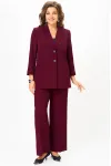 Костюм Vilena fashion 1094 бургунди Костюм Vilena fashion 1094 бургунди