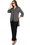 Костюм Taita plus 2523 черно-белый ,черный Костюм Taita plus 2523 черно-белый ,черный