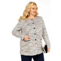 Костюм Асолия 1506-1 молочно-синий