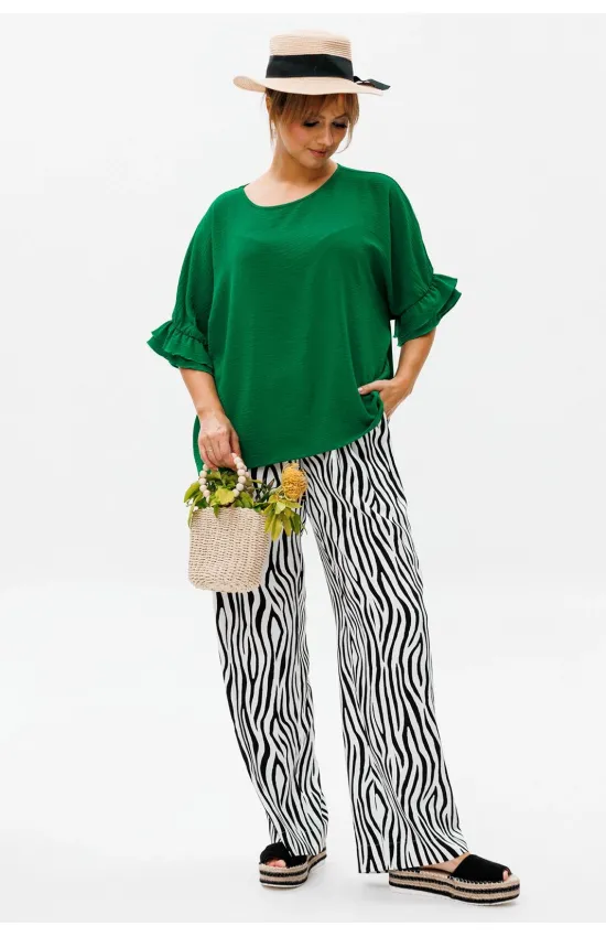 Костюм Мублиз 180 зеленый+зебра