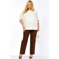 Костюм Элль-стиль 2423 молоко, корица