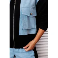 Костюм INVITE 6109 черный с голубым