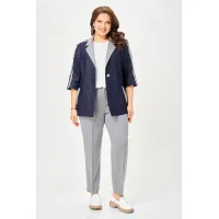 Костюм Lady Style Classic 3043 Темно-синий с серым