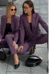 Костюм DilanaVIP 2056 черничный мусс