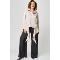 Костюм 2282 черный+жемчуг