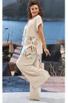 Костюм VITTORIA QUEEN 24793 песочный+мультиколор