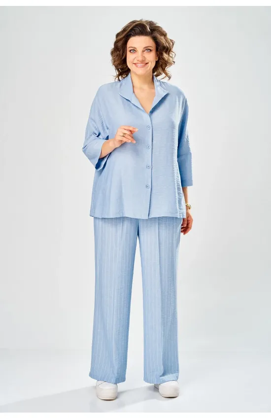 Костюм Диамант 2162 голубой