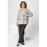 Костюм Асолия 1510 серо-черный Костюм Асолия 1510 серо-черный