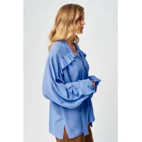 Костюм GIZART 5410 голубой, коричневый