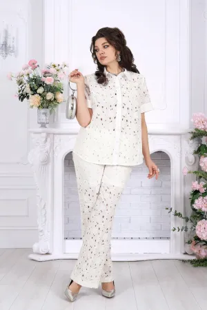 Костюм Ninele 7532 Молочный