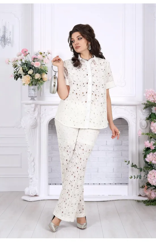 Костюм Ninele 7532 Молочный