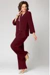 Костюм Мишель стиль 1342 винный Костюм Мишель стиль 1342 винный