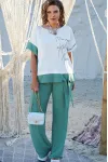 Костюм VITTORIA QUEEN 21543 мятный+молочный
