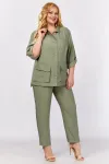 Костюм ALGRANDA 4050-4 Хаки,Лимонный