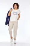 Костюм Lady Style Classic 2968/1 Темно-синий с бежевым