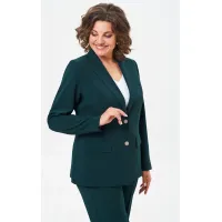 Костюм БелЭльСтиль 412-303/596-279 изумруд