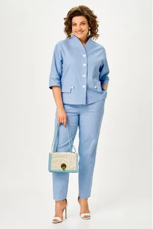 Костюм Vilena fashion 1159 голубой