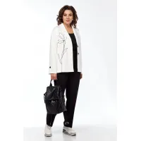 Костюм Vilena fashion молочный+шоколад