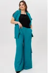 Костюм Michel Chic 1408 бирюзовый