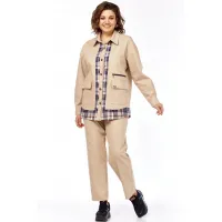 Костюм Милора-стиль 1440 бежевый