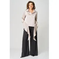 Костюм 2282 черный+жемчуг