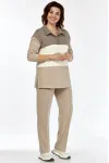 Костюм BAGIRA 1074 Беж+кофейный+молоко Костюм BAGIRA 1074 Беж+кофейный+молоко