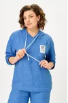 Костюм Vilena fashion 1178 голубой