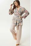 Костюм MisLana C946 цветы+молоко