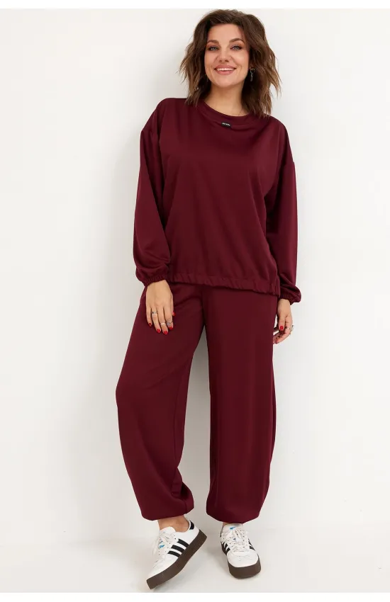 Костюм BegiModa 3099 вишня Костюм BegiModa 3099 вишня