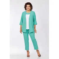 Костюм VI ORO 1135  бирюза Костюм VI ORO 1135  бирюза