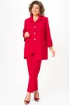 Костюм Vilena fashion 1110 красный Костюм Vilena fashion 1110 красный