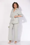 Костюм Лилиана 1518 серо-мятный
