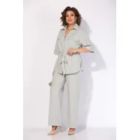 Костюм Лилиана 1518 серо-мятный