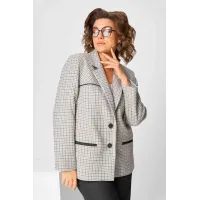 Костюм Асолия 1510 серо-черный