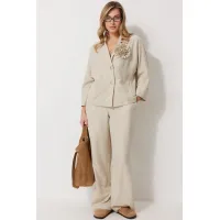 Костюм KALORIS 2287 бежевый Костюм KALORIS 2287 бежевый