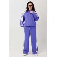Костюм MisLana 1306 синий(фиолетовый)/молочный Костюм MisLana 1306 синий(фиолетовый)/молочный