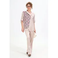 Костюм NikVa 901-5 крем-брюле+ромбы бургунди