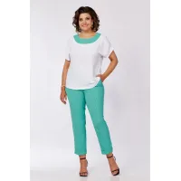 Костюм VI ORO 1135  бирюза Костюм VI ORO 1135  бирюза