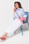 Костюм Anastasia MAK 1352 голубой+полоска