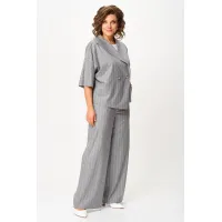 Костюм Кокетка и К 1300 серый