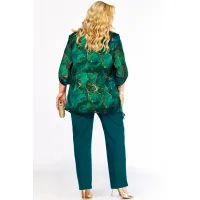 Костюм Элль-стиль 2263-14 изумруд
