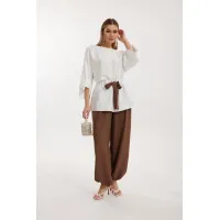 Костюм KALORIS 2310 молочный+коричневый