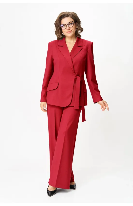Костюм Орхидея Люкс 1612-1 Красный