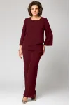 Костюм Мишель стиль 1342 винный Костюм Мишель стиль 1342 винный